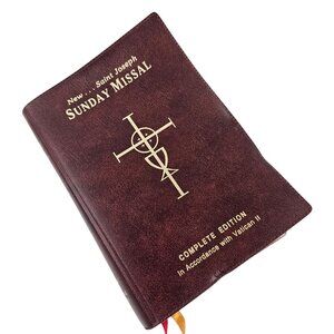 Saint Joseph Sunday Missal Complete Edition Vatican II Catholic Book Publishing
